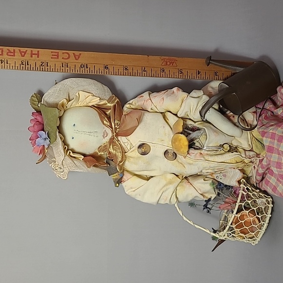 Carmen Manago Handmade Gardening Doll - Picture 7 of 13